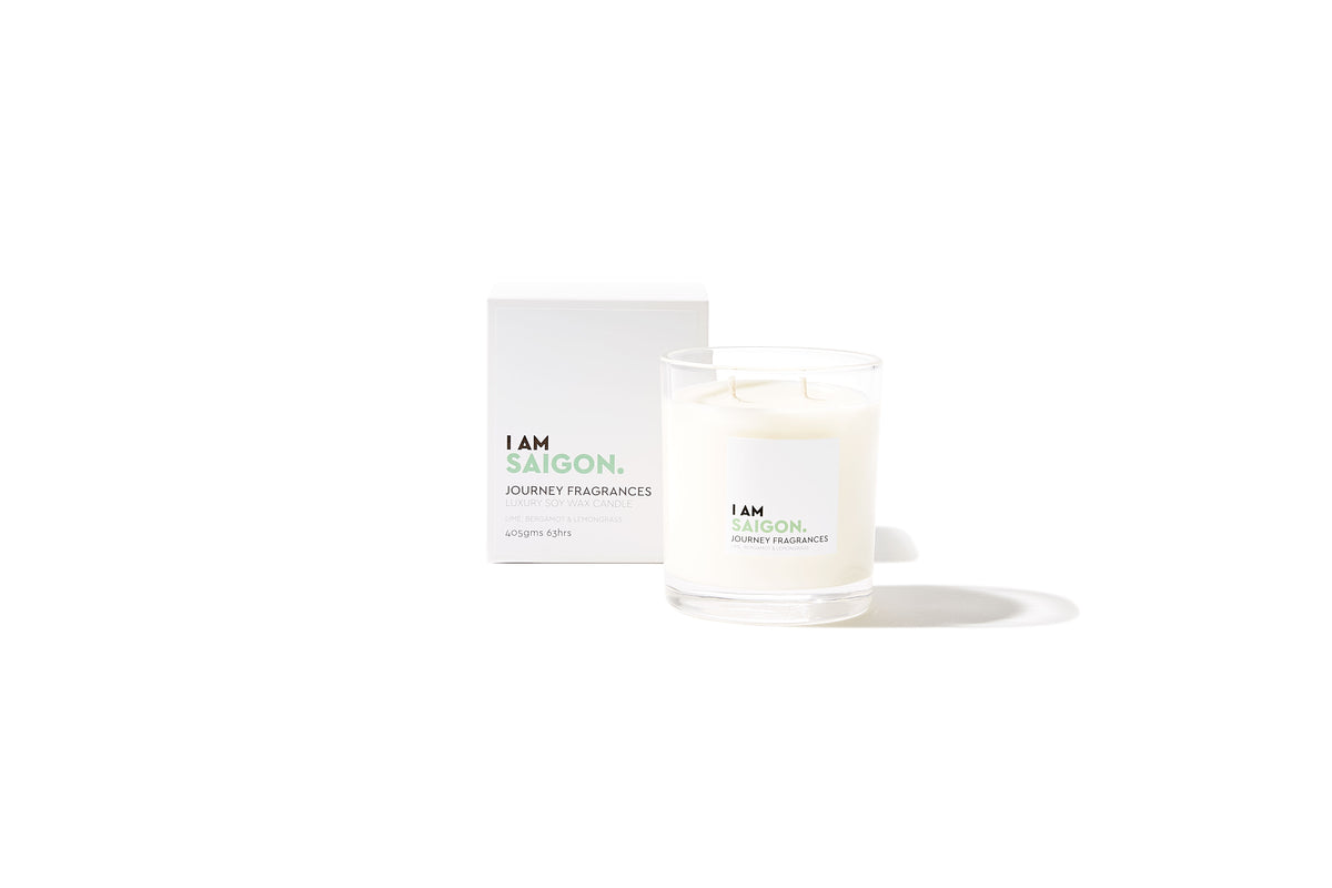Saigon Soy Wax Candle (Classic Size, Dual-Wick)