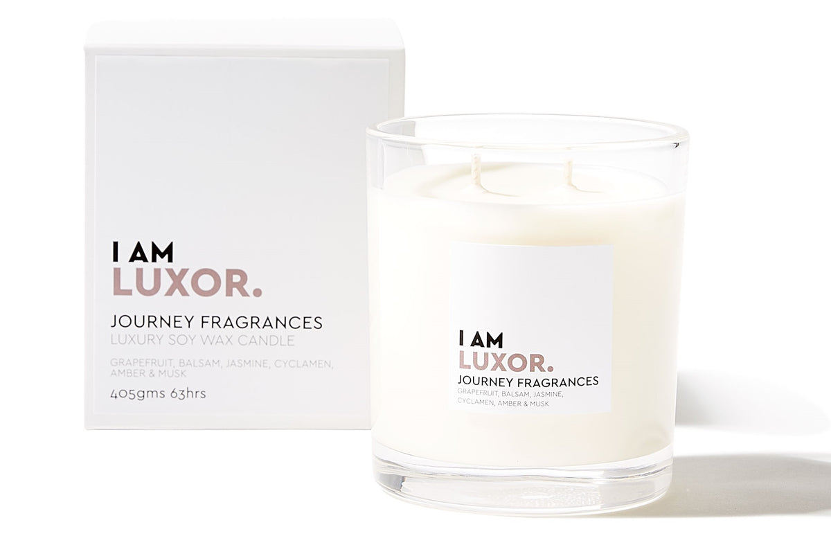 Luxor Soy Wax Candle (Classic Size, Dual-Wick)
