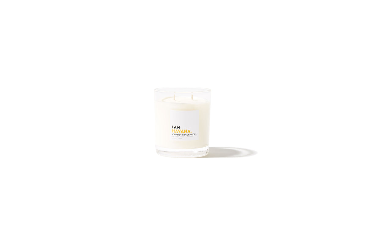 Havana Soy Wax Candle (Classic Size, Dual-Wick)