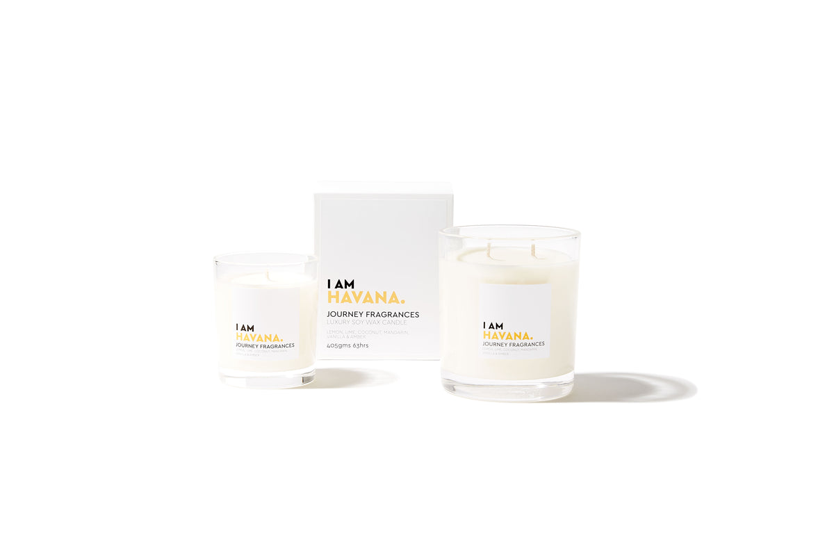 Havana Soy Wax Candle (Classic Size, Dual-Wick)