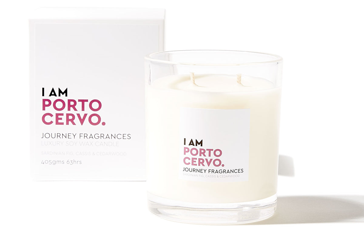 Porto Cervo Soy Wax Candle (Classic Size, Dual-Wick)