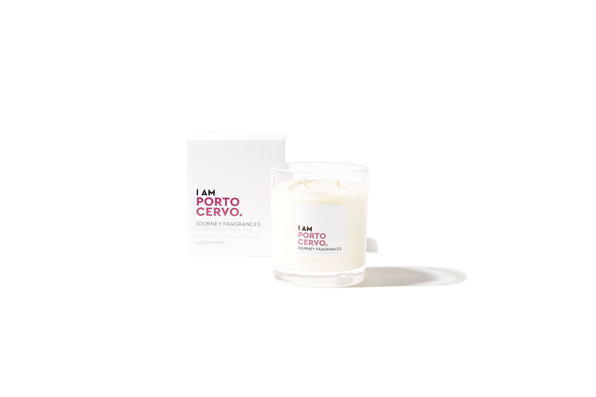 Porto Cervo Soy Wax Candle (Classic Size, Dual-Wick)