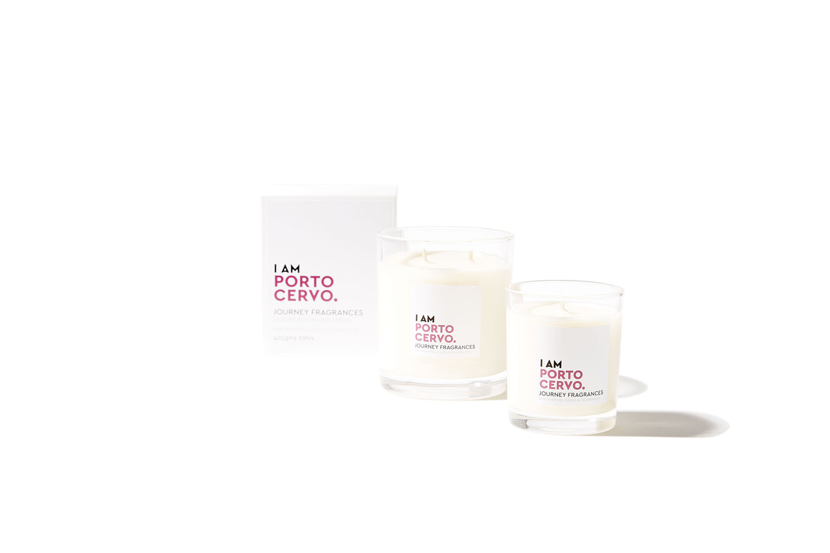 Porto Cervo Soy Wax Candle (Classic Size, Dual-Wick)