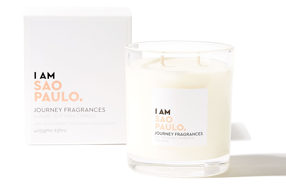Sao Paulo Soy Wax Candle (Classic Size, Dual-Wick)