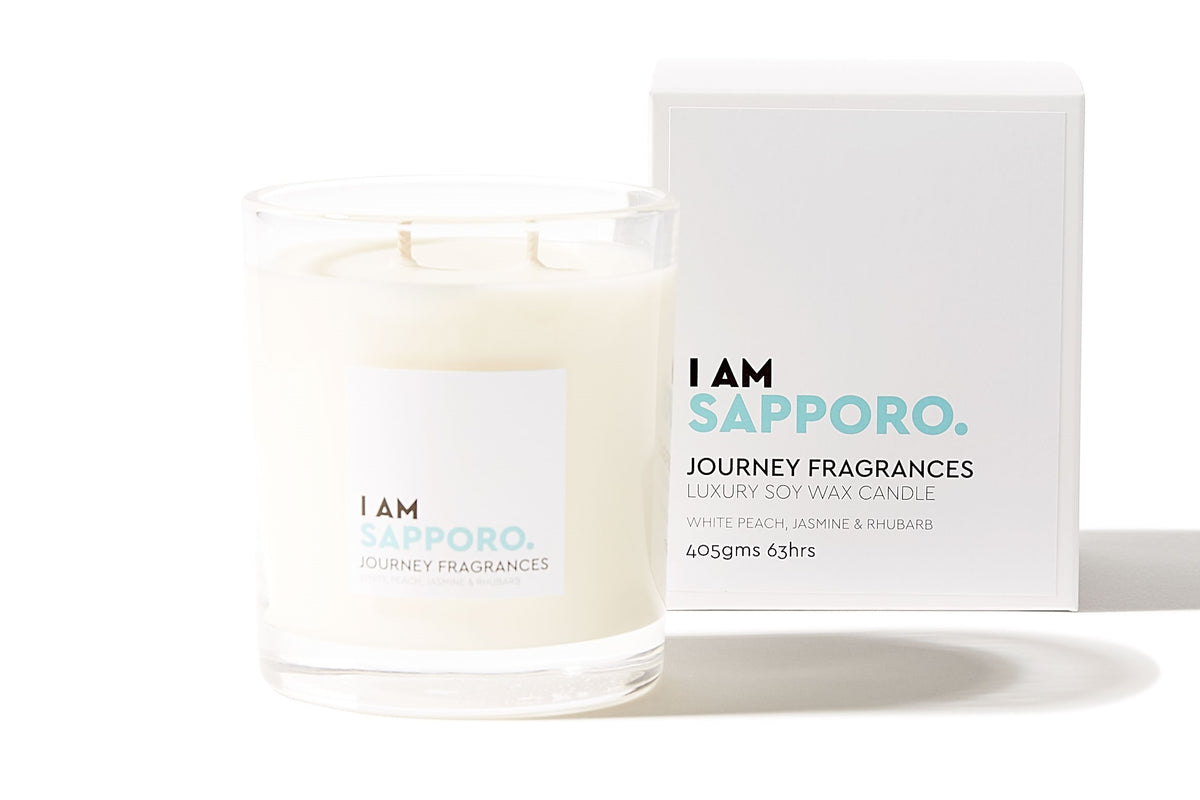 Sapporo Soy Wax Candle (Classic Size, Dual-Wick)