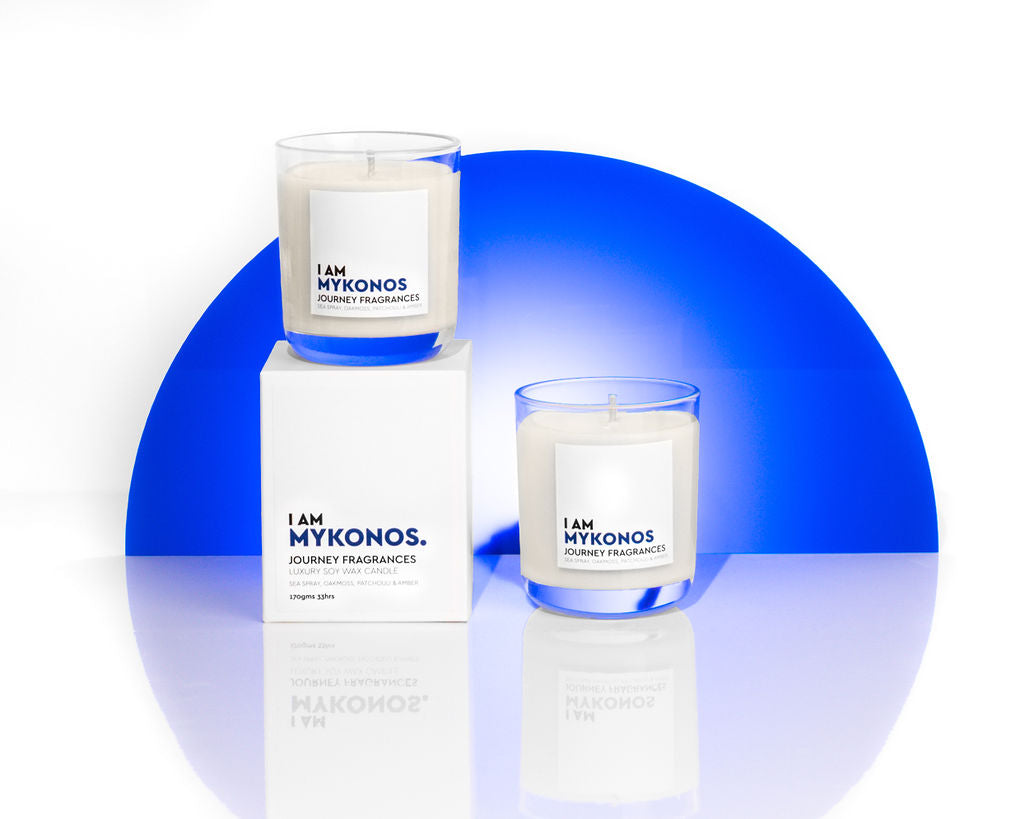 Mykonos Soy Wax Candle (Gift Size)