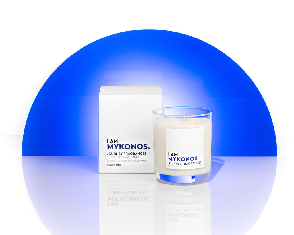 Mykonos Soy Wax Candle (Gift Size)